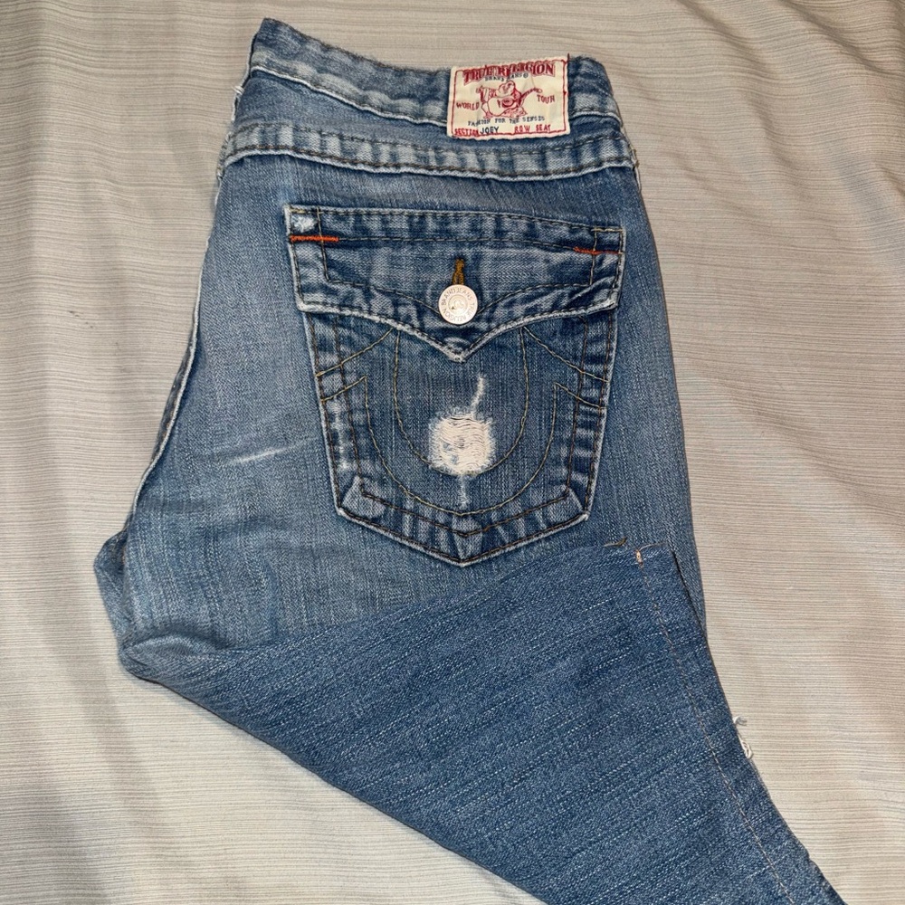 True Religion Women's Blue Shorts